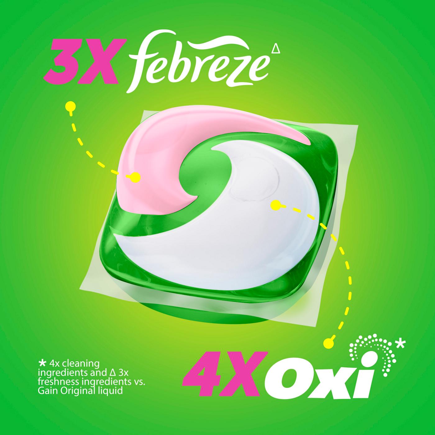 Gain Super Sized Flings! Happy Hibiscus Hula Laundry Detergent Pacs; image 4 of 10