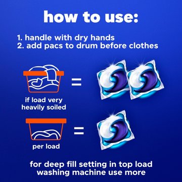 Tide Power PODs + Downy Laundry Detergent Pods - Soft Boosters + April Fresh, 63 ct