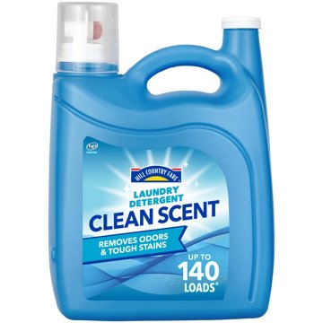 Hill Country Fare HE Liquid Laundry Detergent, 140 Loads - Clean