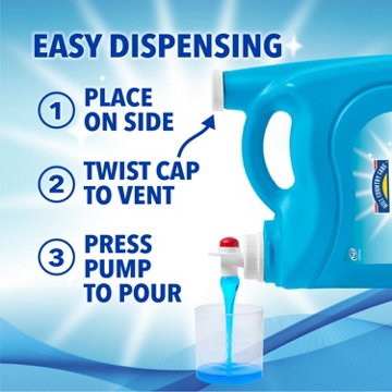 Hill Country Fare HE Liquid Laundry Detergent, 140 Loads - Clean