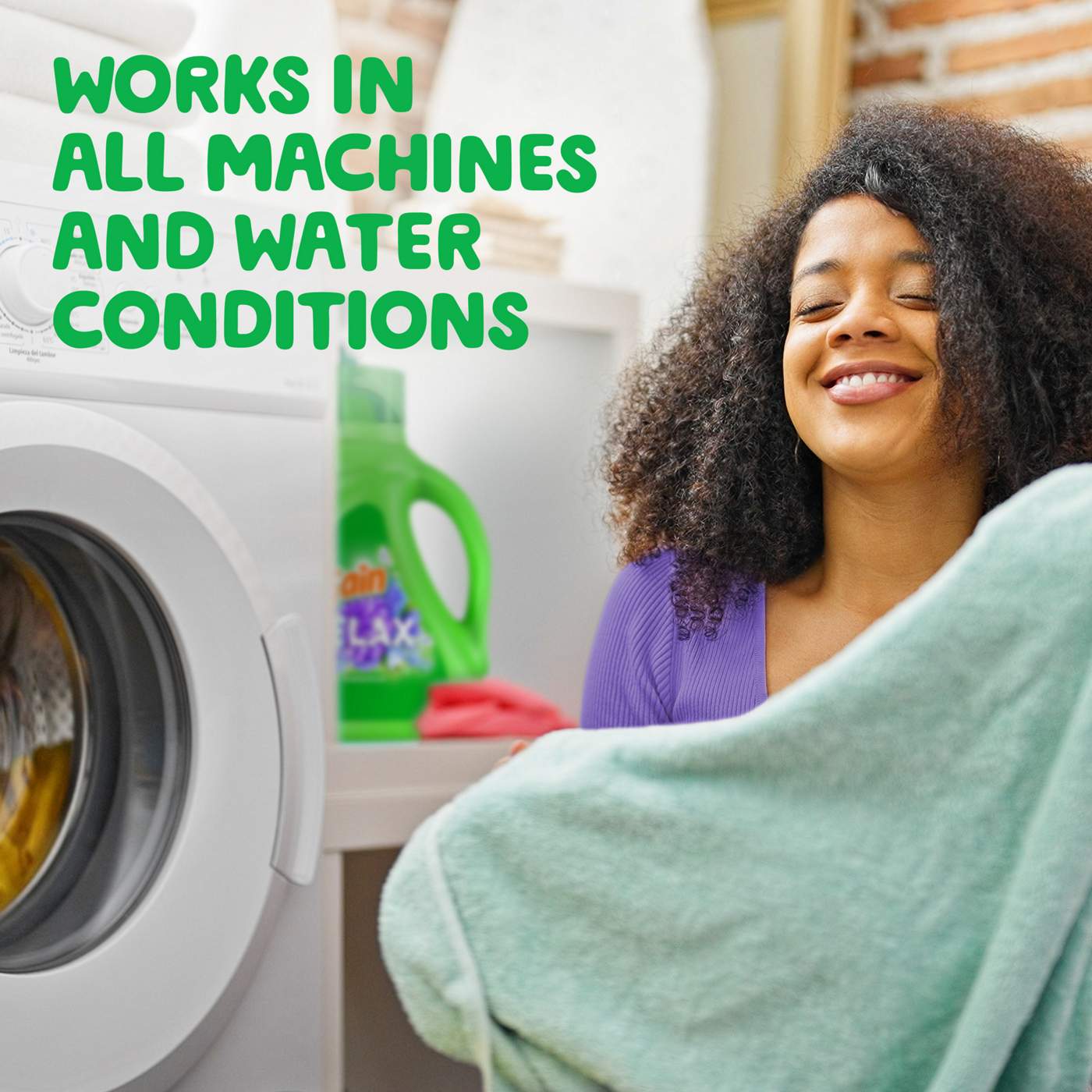 Gain Relax HE Liquid Laundry Detergent, 61 Loads - Dewdrop Dream; image 3 of 8