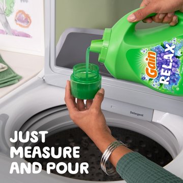 Gain Liquid Laundry Detergent, 61 Loads - Relaxing Dewdrop Scent