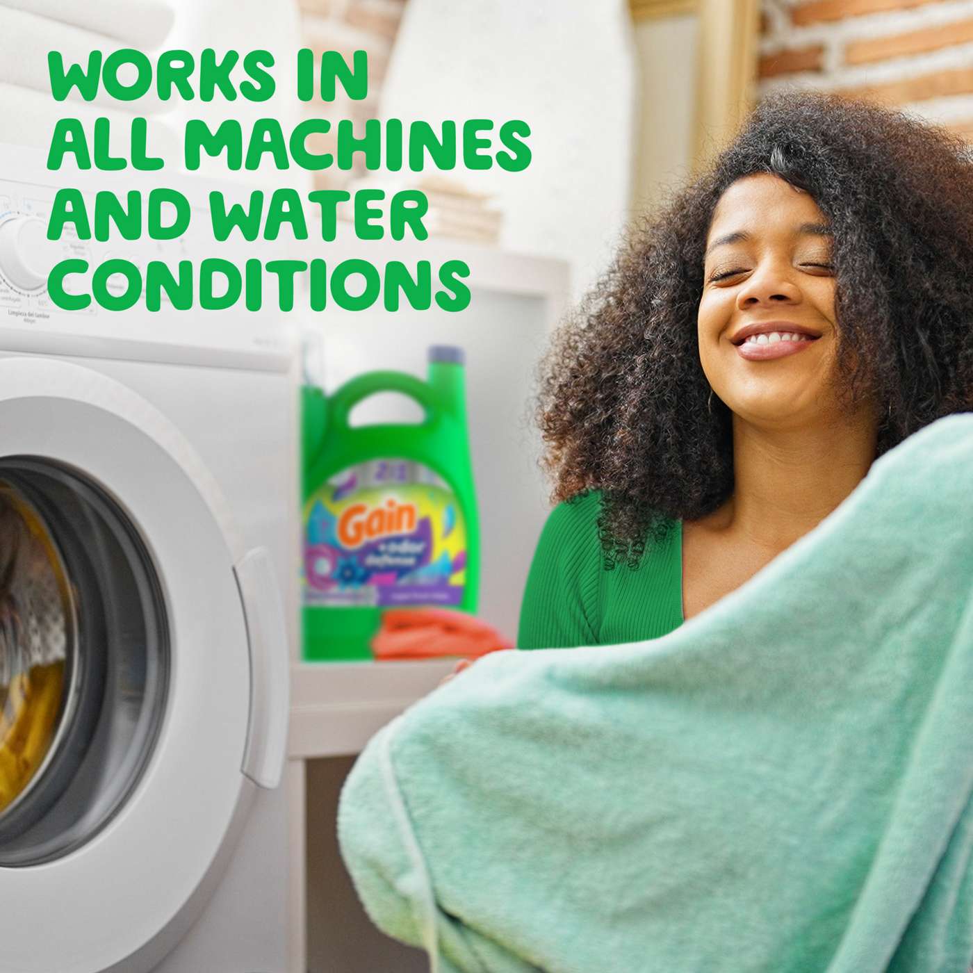 Gain + Odor Defense HE Liquid Laundry Detergent, 128 Loads - Super Fresh Blast; image 9 of 10
