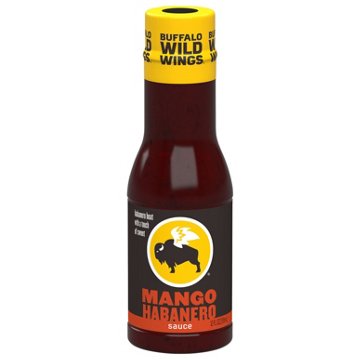 Buffalo Wild Wings Mango Habanero Sauce, 12 oz