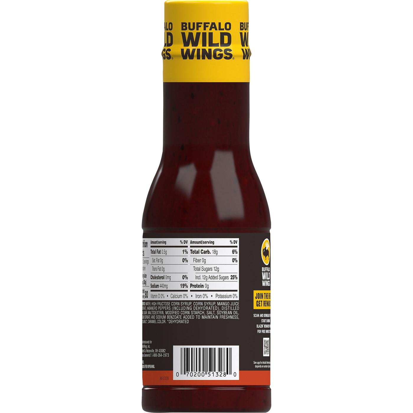 Buffalo Wild Wings Mango Habanero Sauce Shop Specialty sauces at HEB