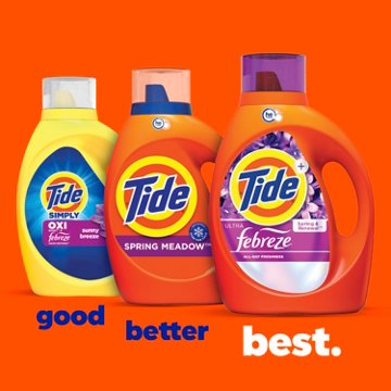 Tide Simply Oxi Boost + Febreze Odor Defense, 22 Loads, Febreze Sunny Breeze Scent