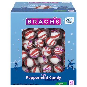 Brach's Soft Peppermint Candy, 200 pc