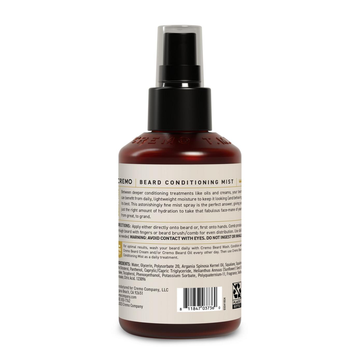 Cremo Beard Conditioning Mist Leave-In Daily Moisturizer; image 2 of 3