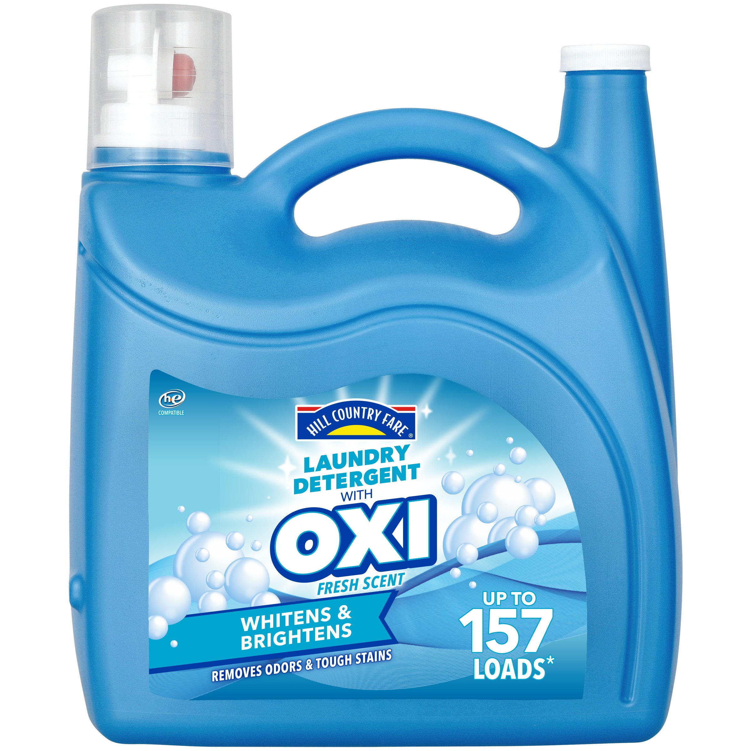 Hill Country Fare OXI HE Liquid Laundry Detergent, 157 Loads