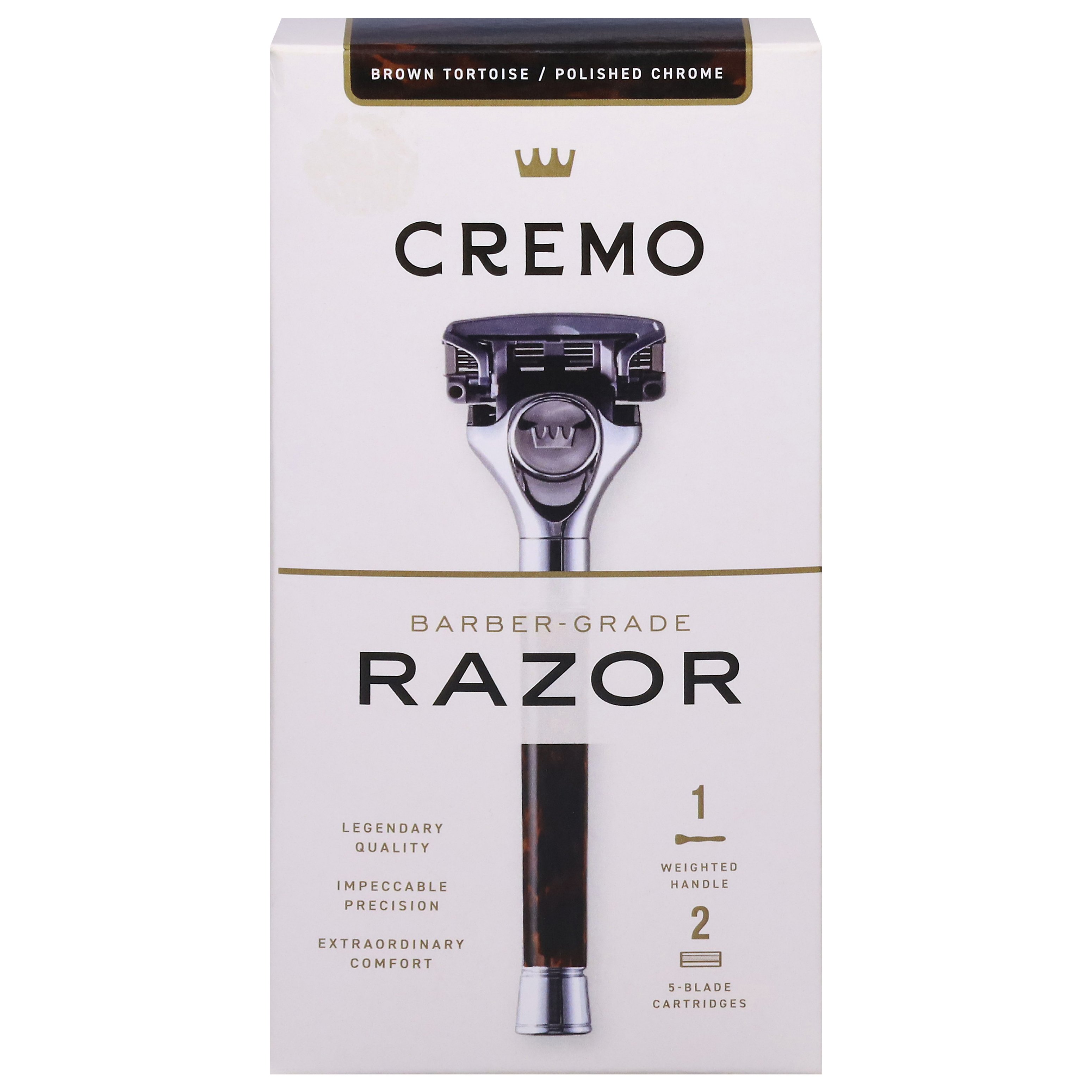 Cremo BarberGrade Razor Brown Tortoise Shop Razors & blades at HEB
