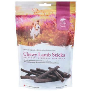 Caledon Farms Chewy Lamb Sticks Dog Treats, 7 oz