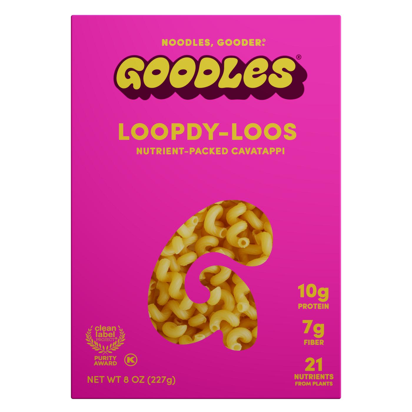 Goodles 10g Protein Loopdy-Loos Cavatappi; image 1 of 4