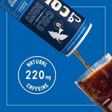 La Colombe Black Unsweetened Medium Roast Cold Brew