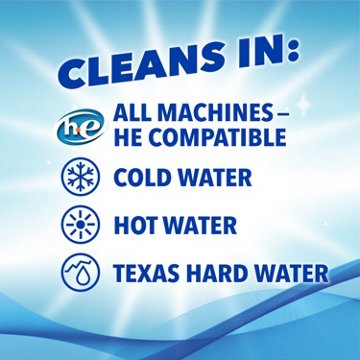 Hill Country Fare Free & Clear HE Liquid Laundry Detergent, 220 Loads – Fragrance-Free, 220 oz