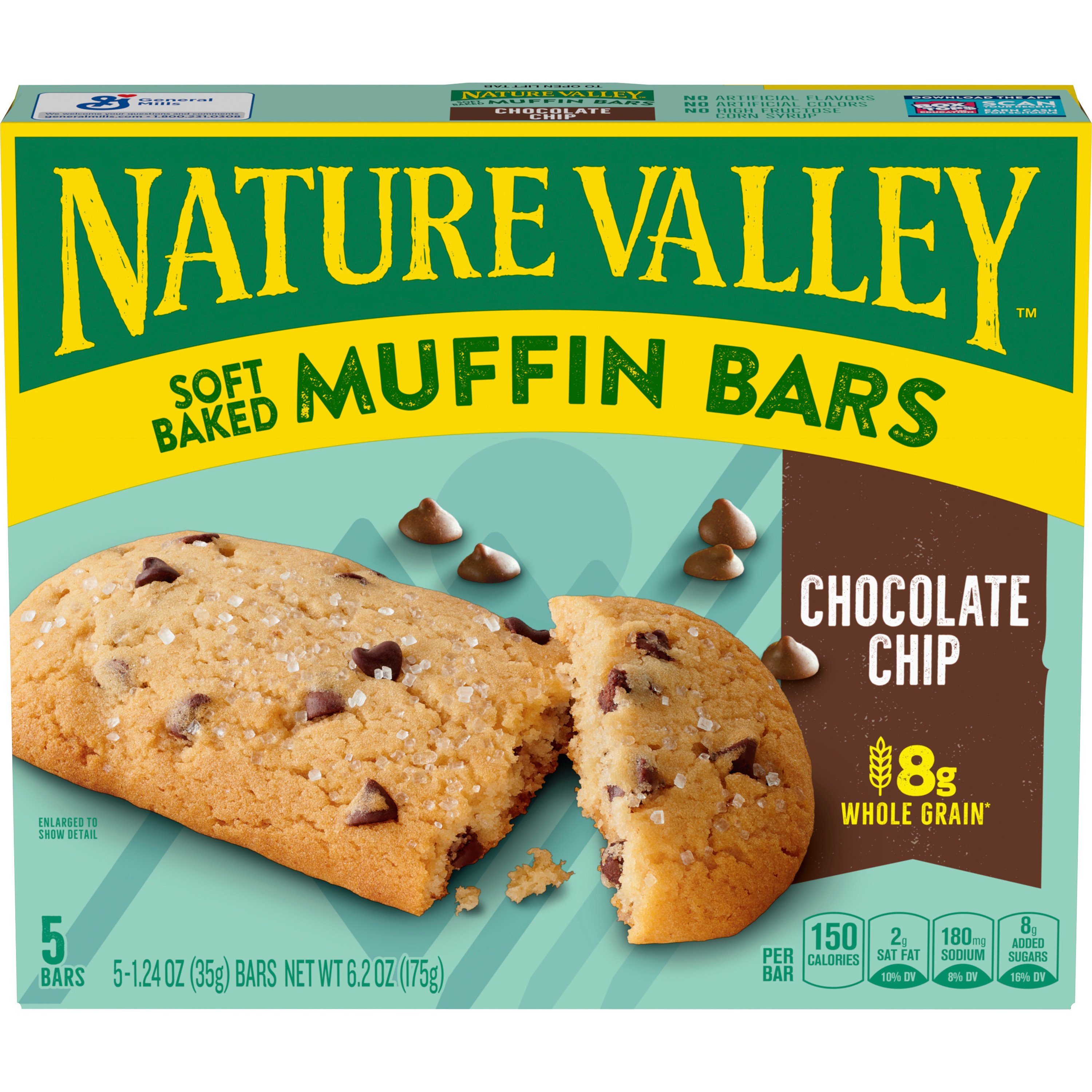 Nature Valley Soft Baked Muffin Bars Chocolate Chip Shop Granola