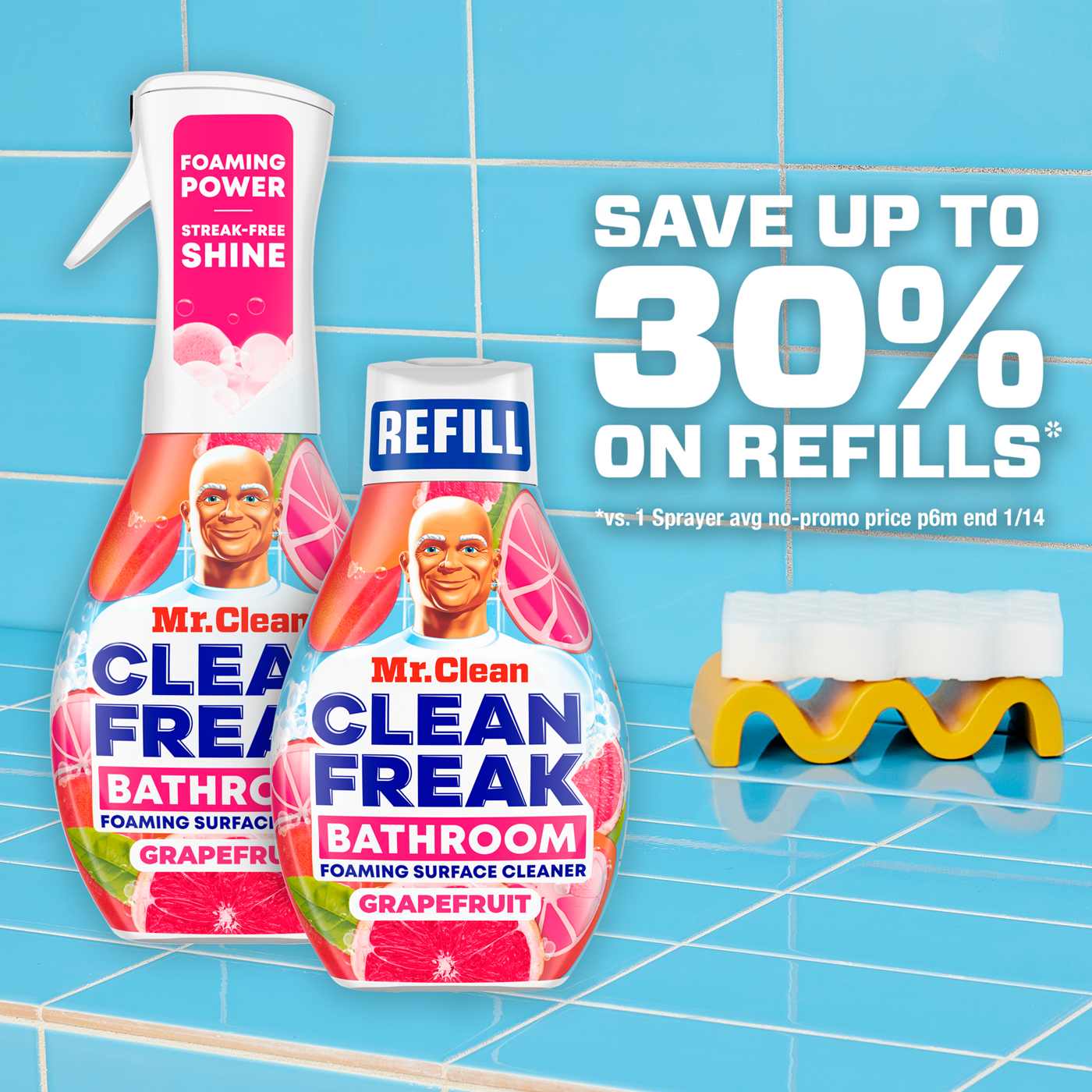 Mr. Clean Clean Freak All Purpose Cleaner Spray - Grapefruit Scent; image 9 of 10