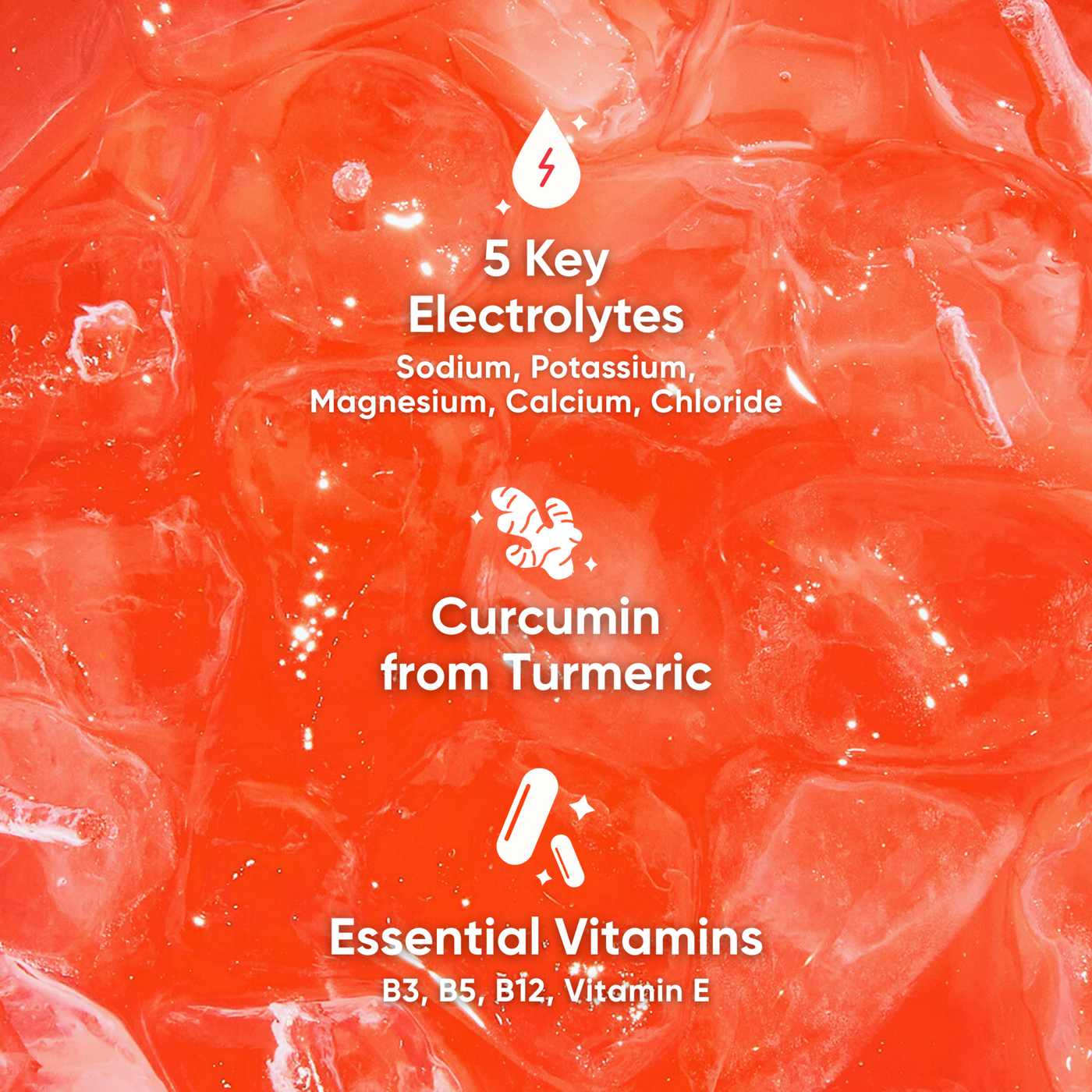 Pirq Hydration Electrolyte + Curcumin Drink Mix Stick Packs - Watermelon; image 2 of 5