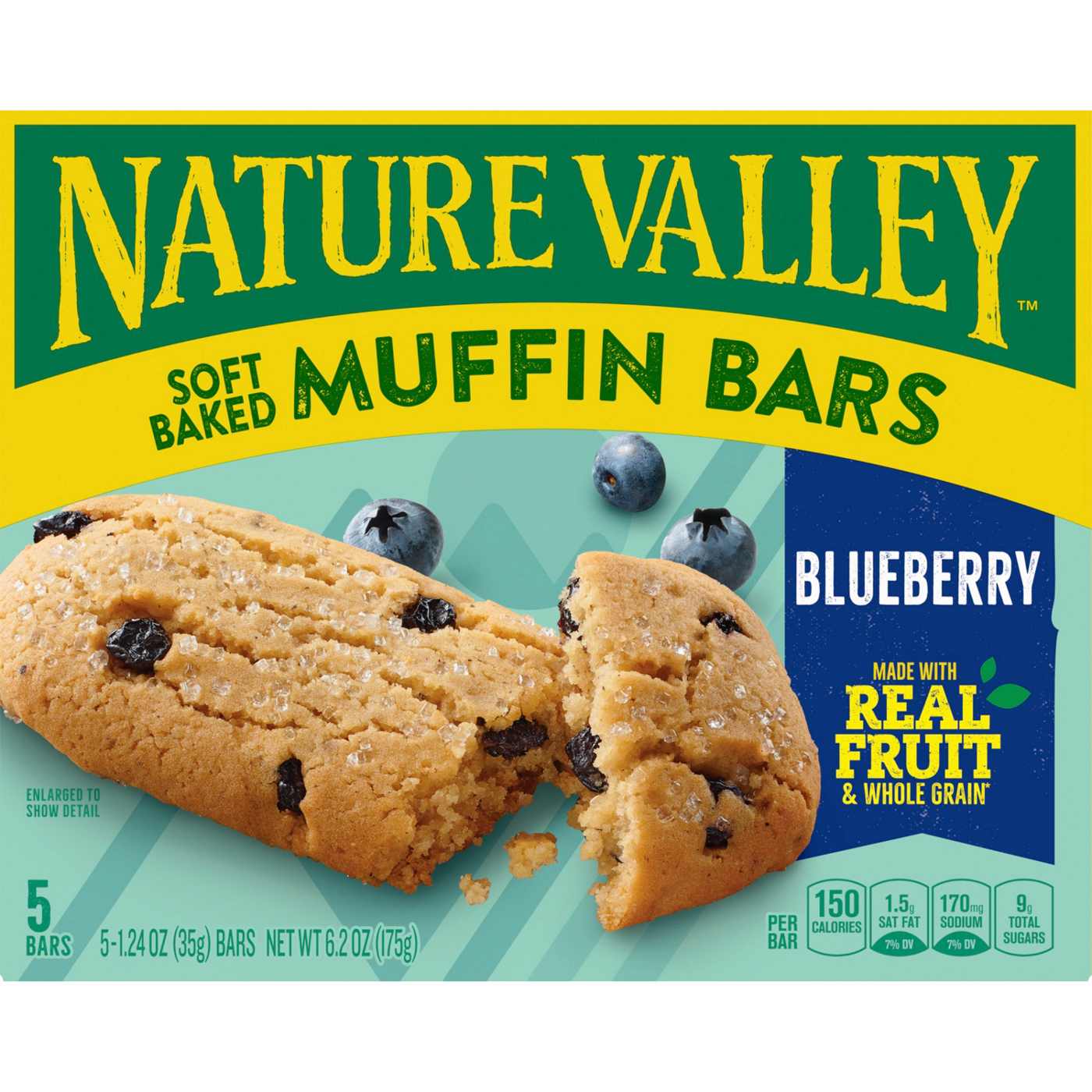 Nature Valley Soft Baked Muffin Bars Blueberry; image 1 of 3