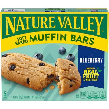 Nature Valley Soft Baked Muffin Bars Blueberry