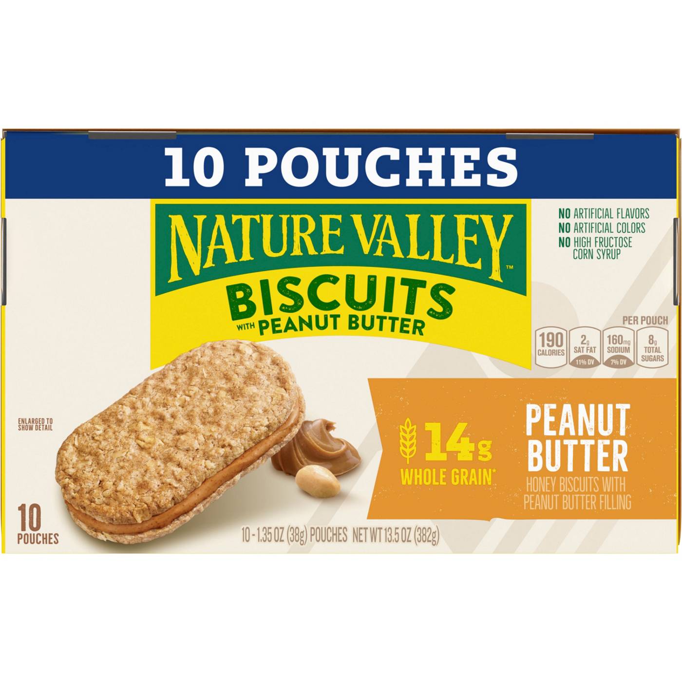 Nature Valley Biscuits with Peanut Butter; image 1 of 2