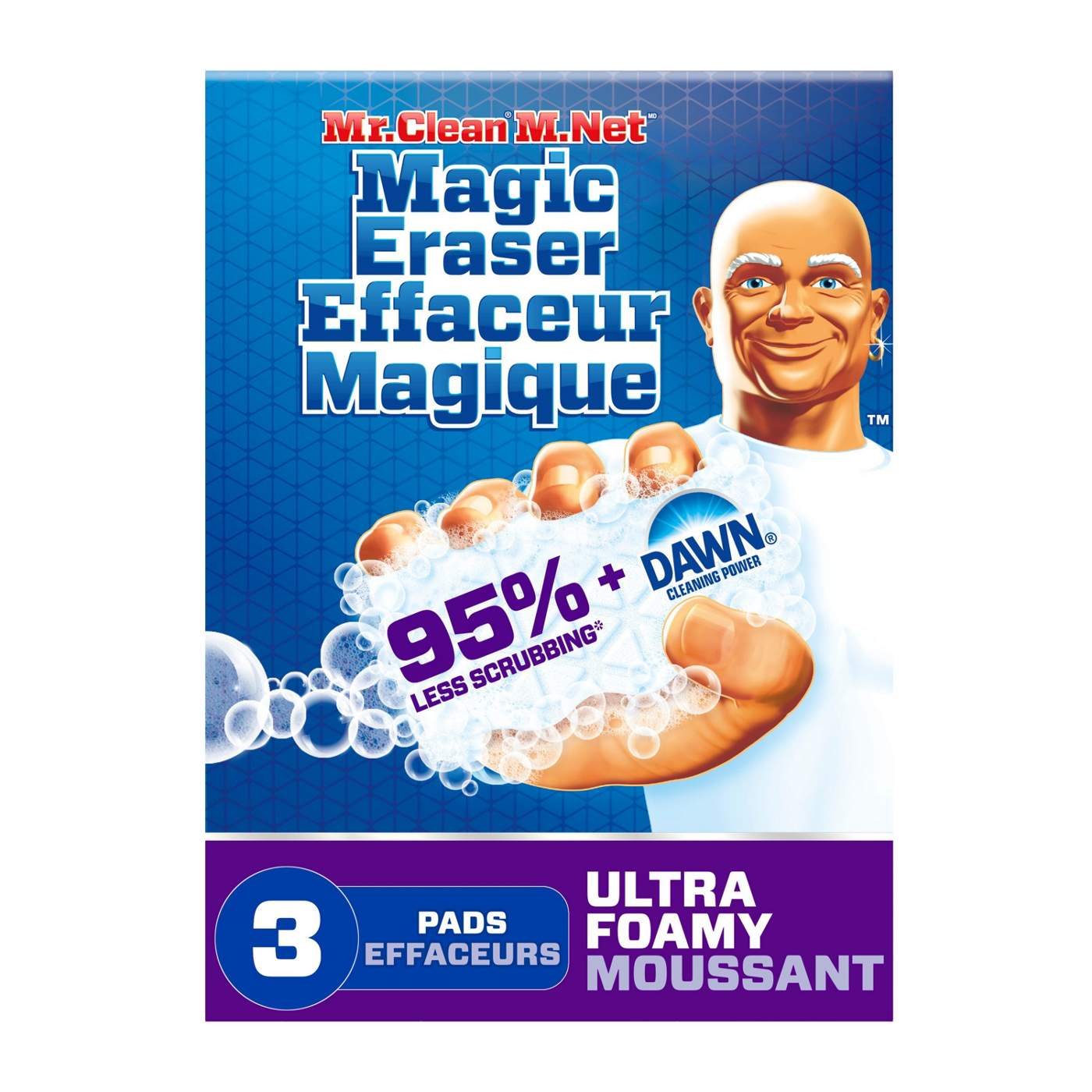 Mr. Clean Magic Eraser Foaming Sponge All Purpose Cleaner with Dawn Cleaning Power - Ultra Foamy; image 1 of 10