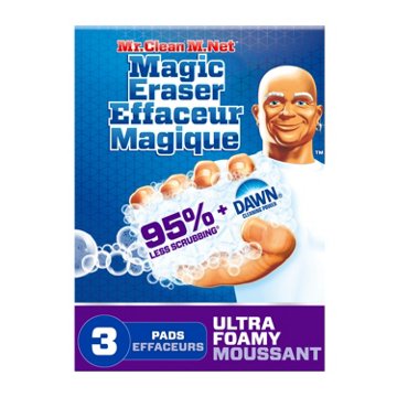 Mr. Clean Magic Eraser Ultra Foamy Multi-Purpose Cleaner Pads - Dawn, 3 ct