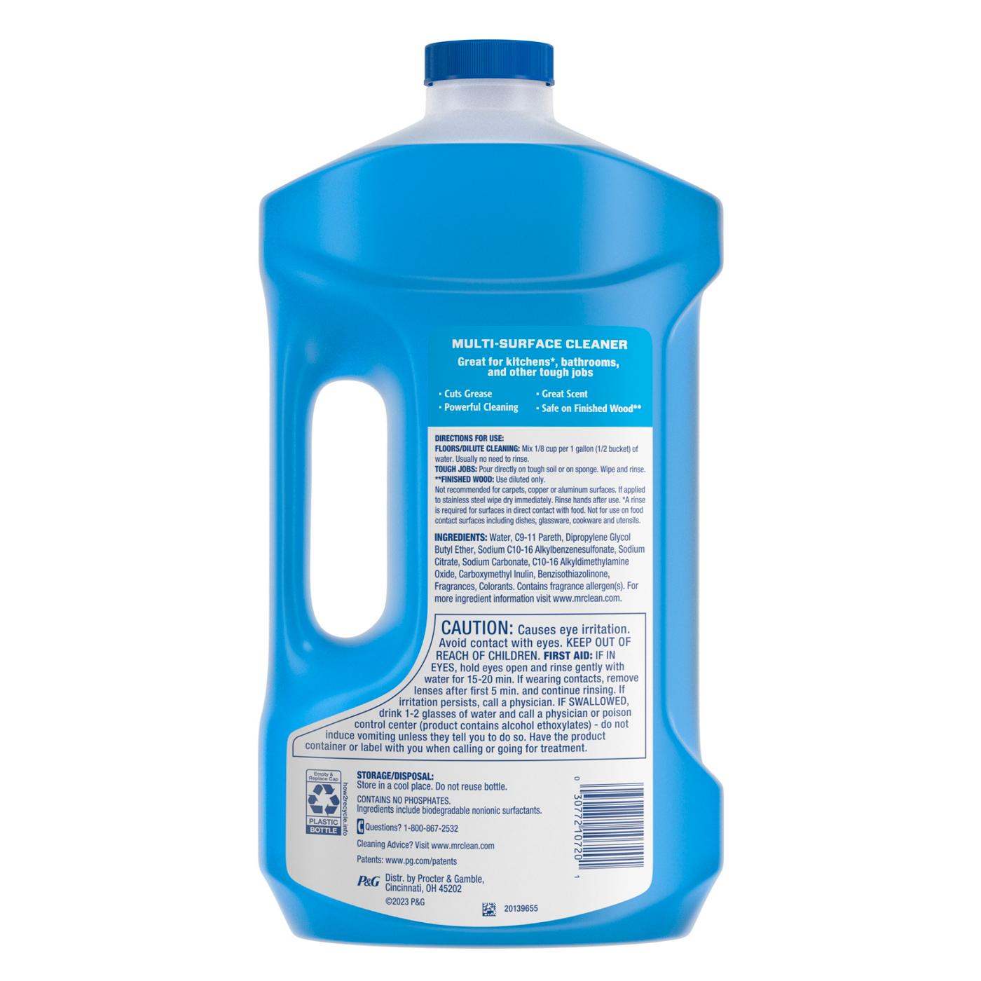 Mr. Clean 2X Concentrated Multi Surface Cleaner with Unstopables All Purpose Cleaner - Fresh Scent; image 6 of 8