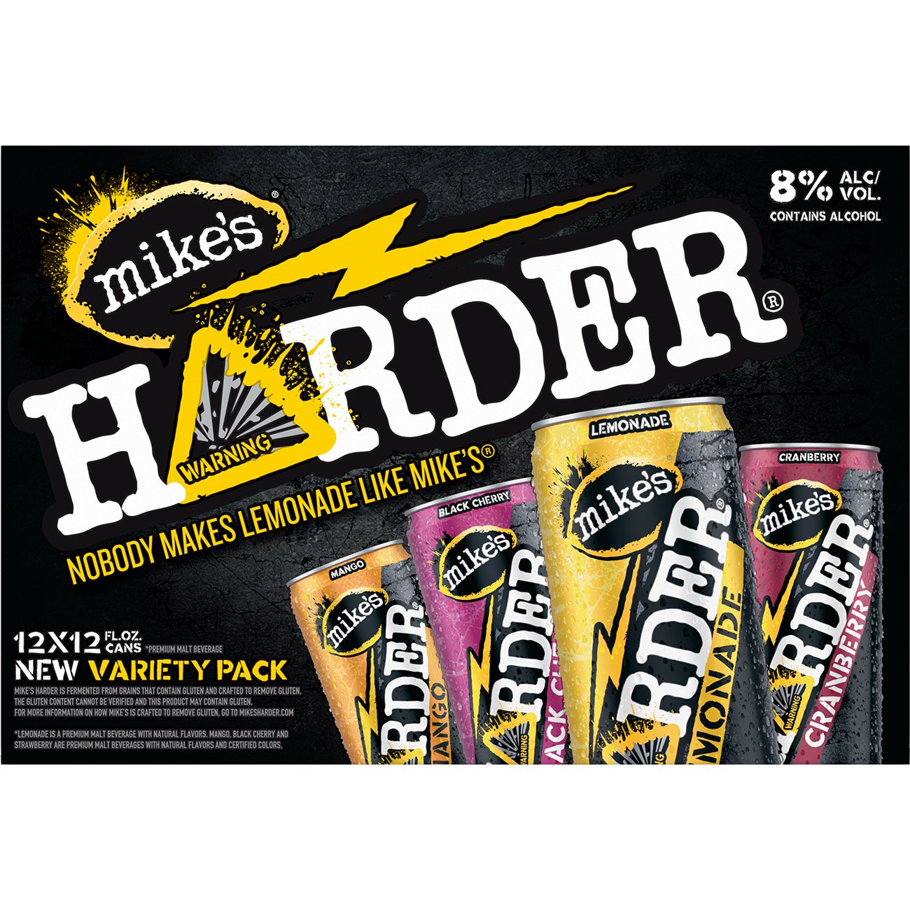 12 pack mike's harder lemonade