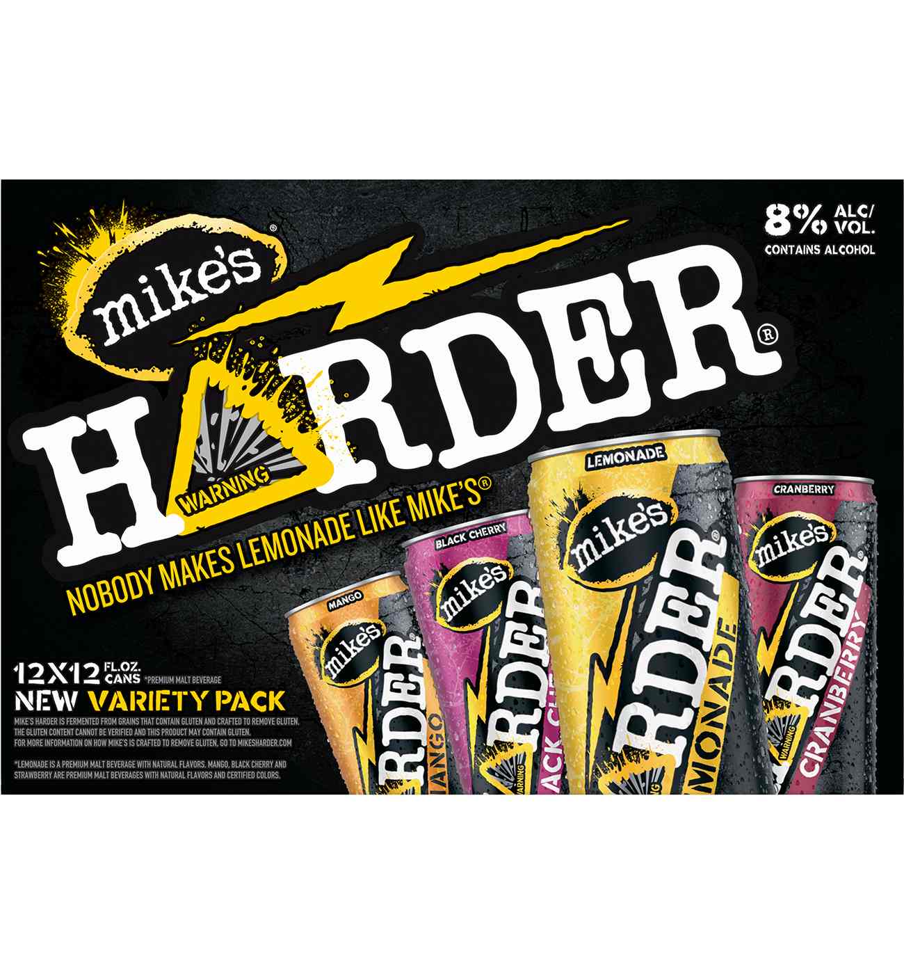 Mike's Harder Lemonade Variety Pack 12 pk Cans; image 1 of 4