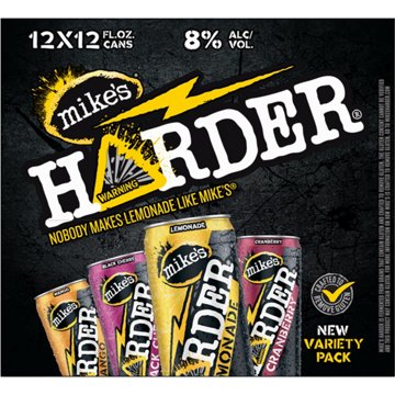 Mike's Harder Lemonade Variety 12 pk Cans, 12 oz