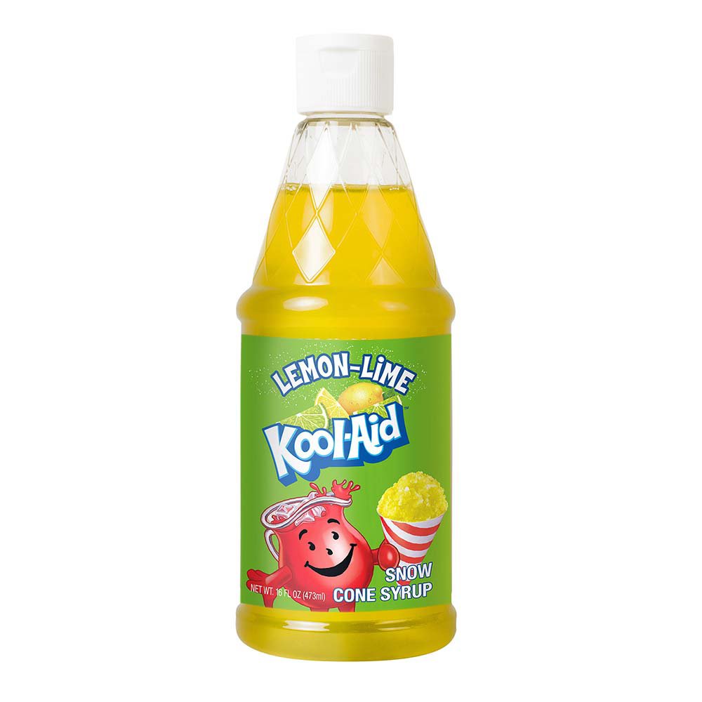 KoolAid LemonLime Flavor Snow Cone Syrup Shop Candy at HEB
