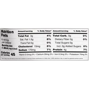 Chomps Chomplings 4g Protein Mini Original Beef Jerky Meat Sticks, 6 ct