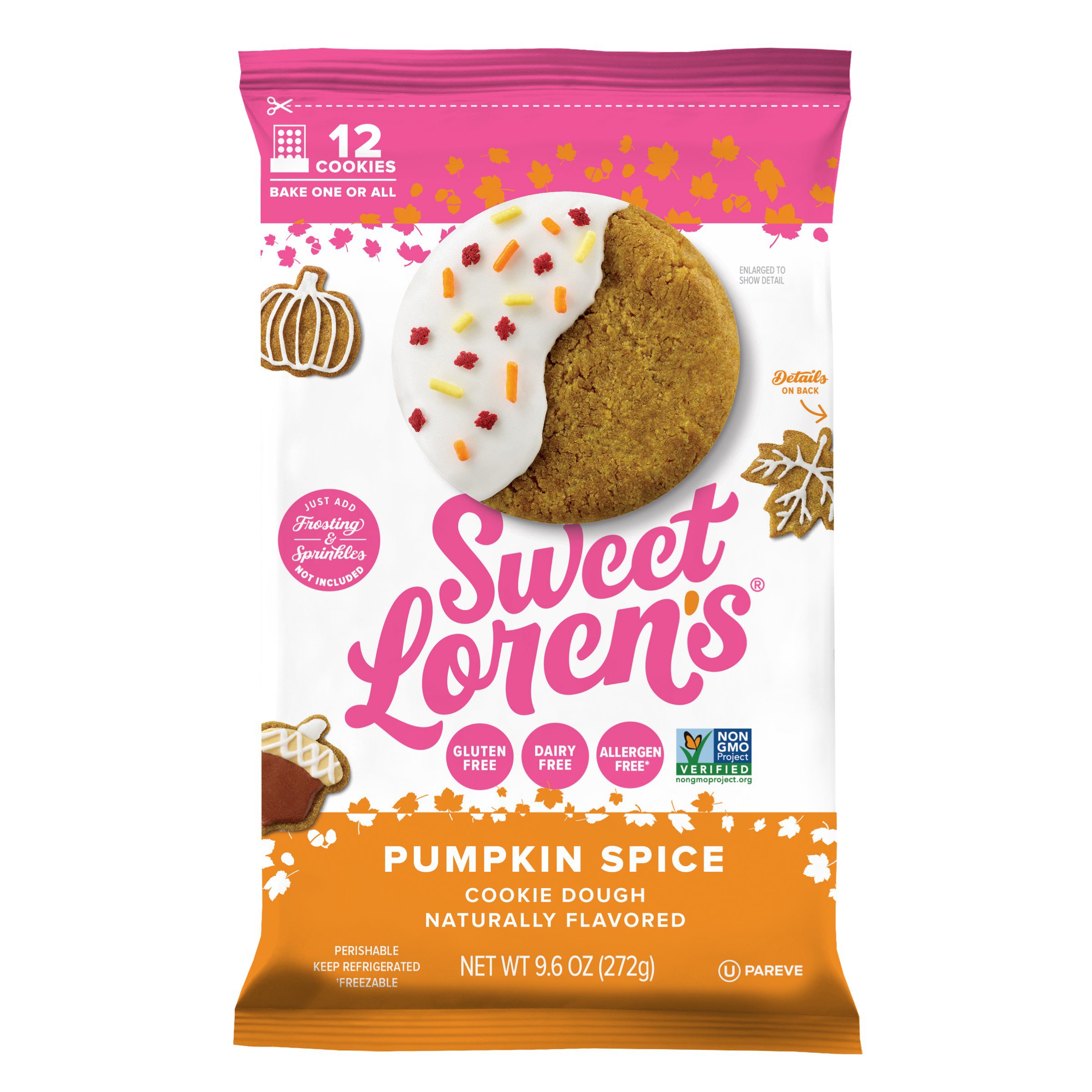 Sweet Loren's Gluten Free & Vegan Pumpkin Spice Cookie Dough - Shop ...
