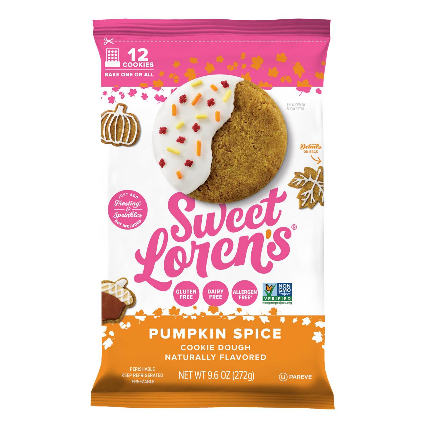 Sweet Loren's Gluten Free & Vegan Pumpkin Spice Cookie Dough; image 1 of 2