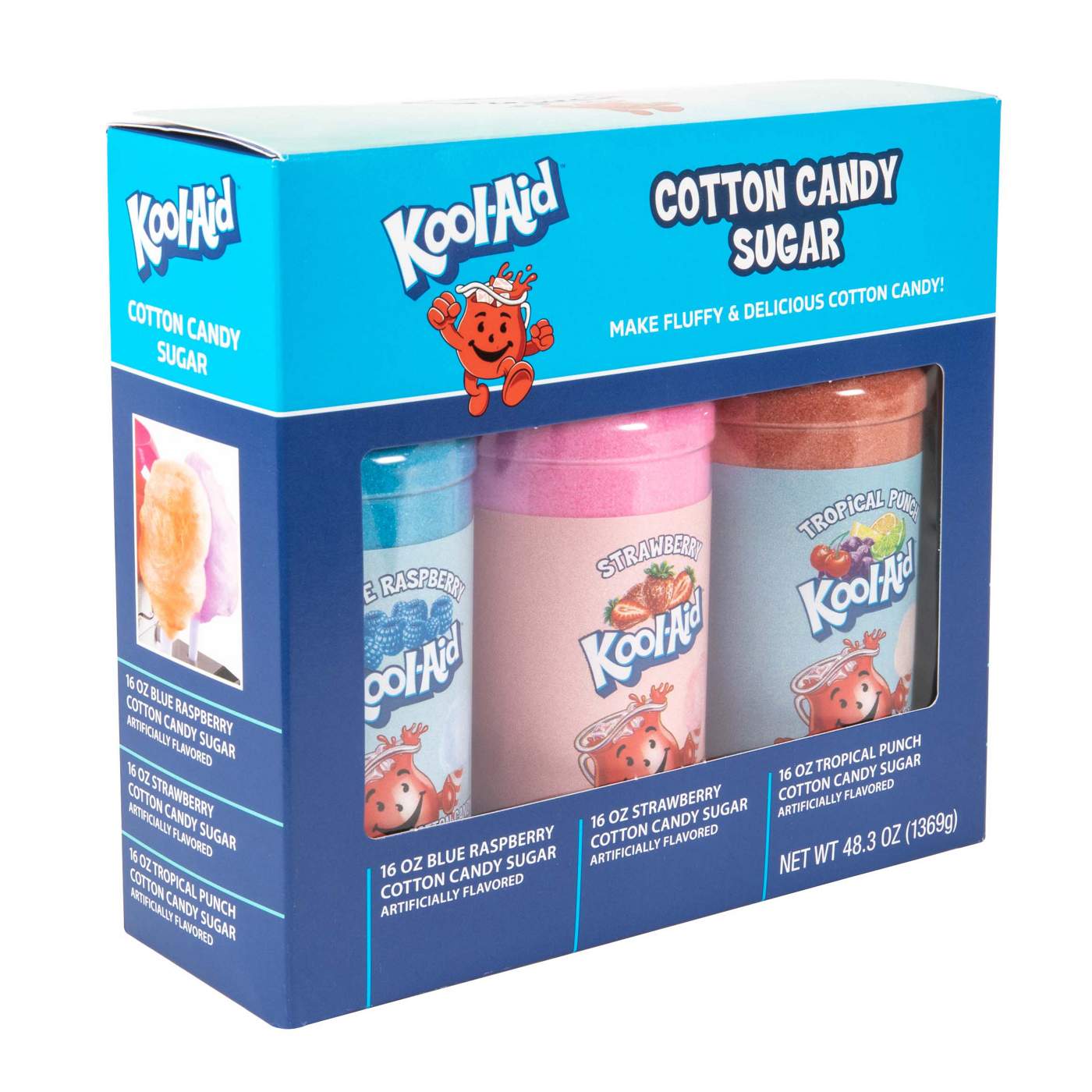 Kool-Aid Cotton Candy Sugar; image 1 of 6