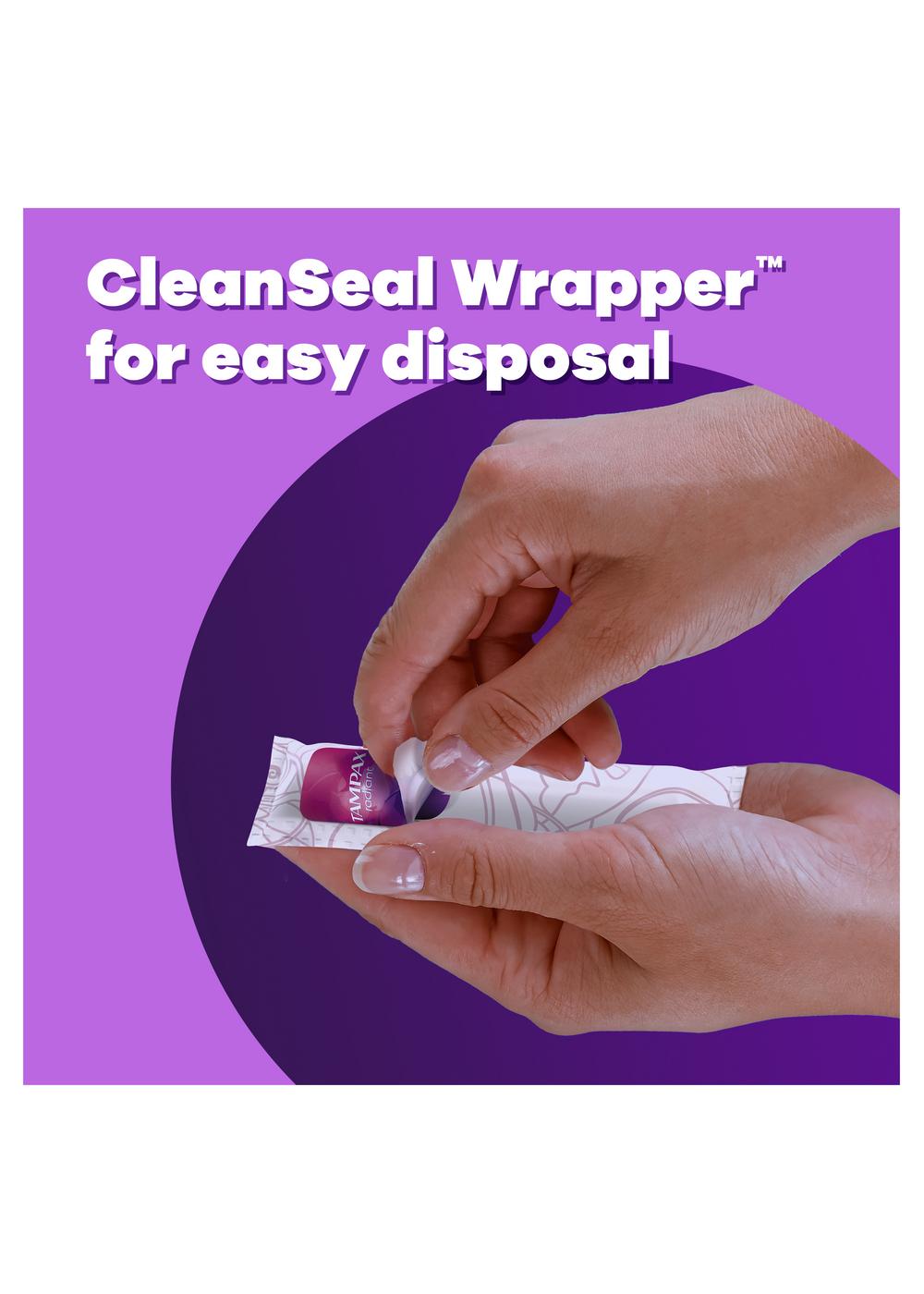 Tampax Radiant Pocket Tampons - Regular/Super; image 3 of 9