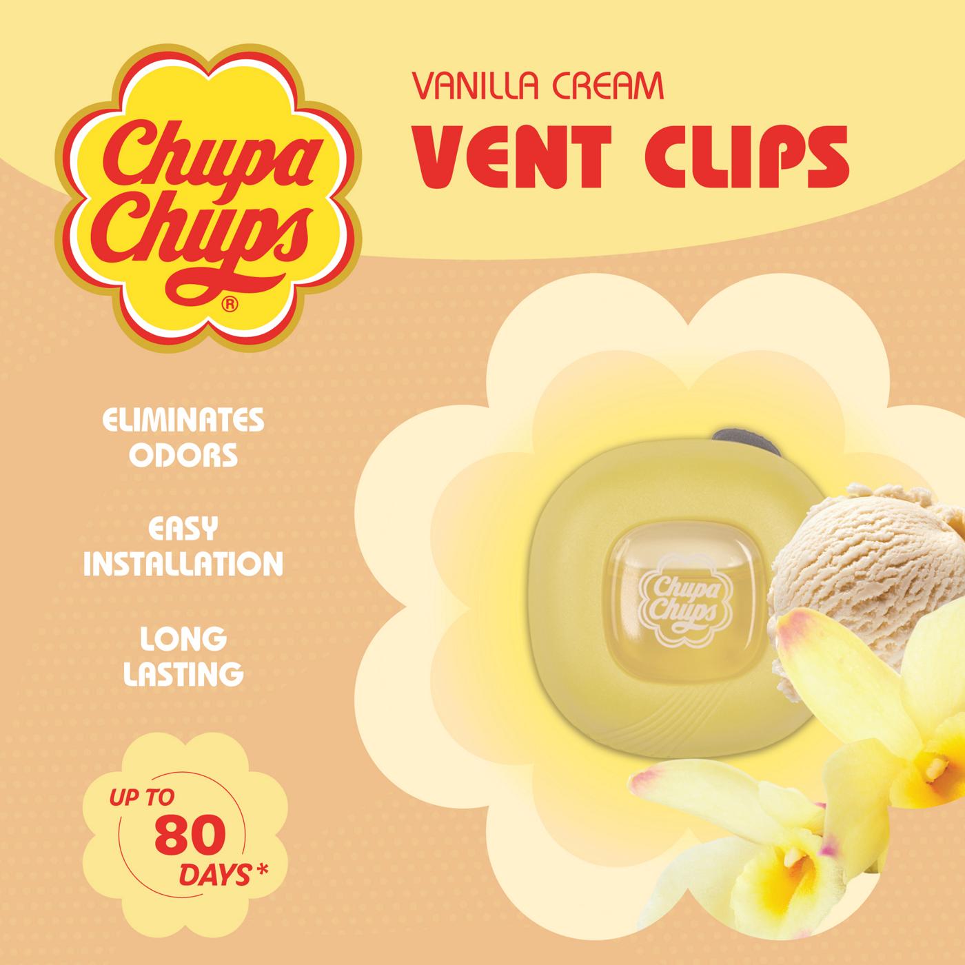 Chupa Chups Vent Clip Air Fresheners - Vanilla Cream; image 2 of 4