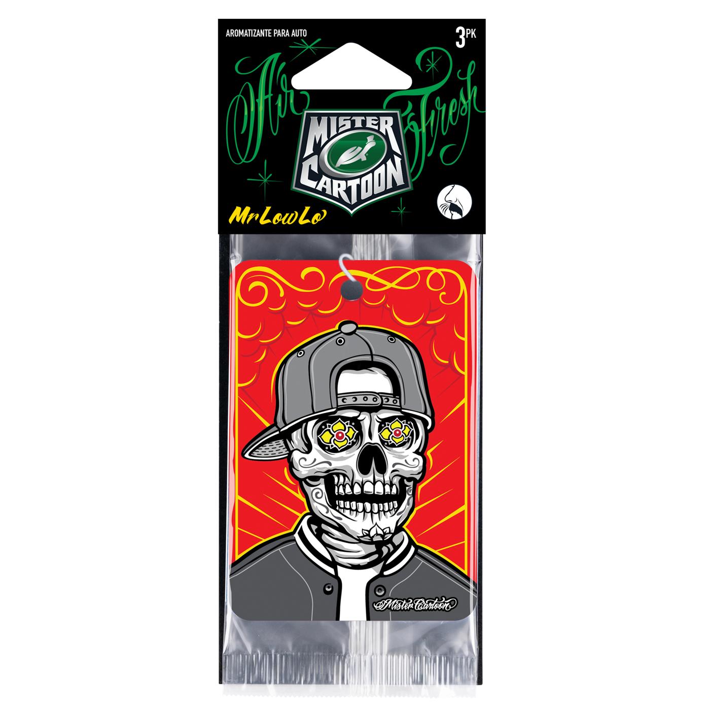 Turtle Wax Mister Cartoon Paper Air Fresheners - Mr. Low Lo; image 1 of 2