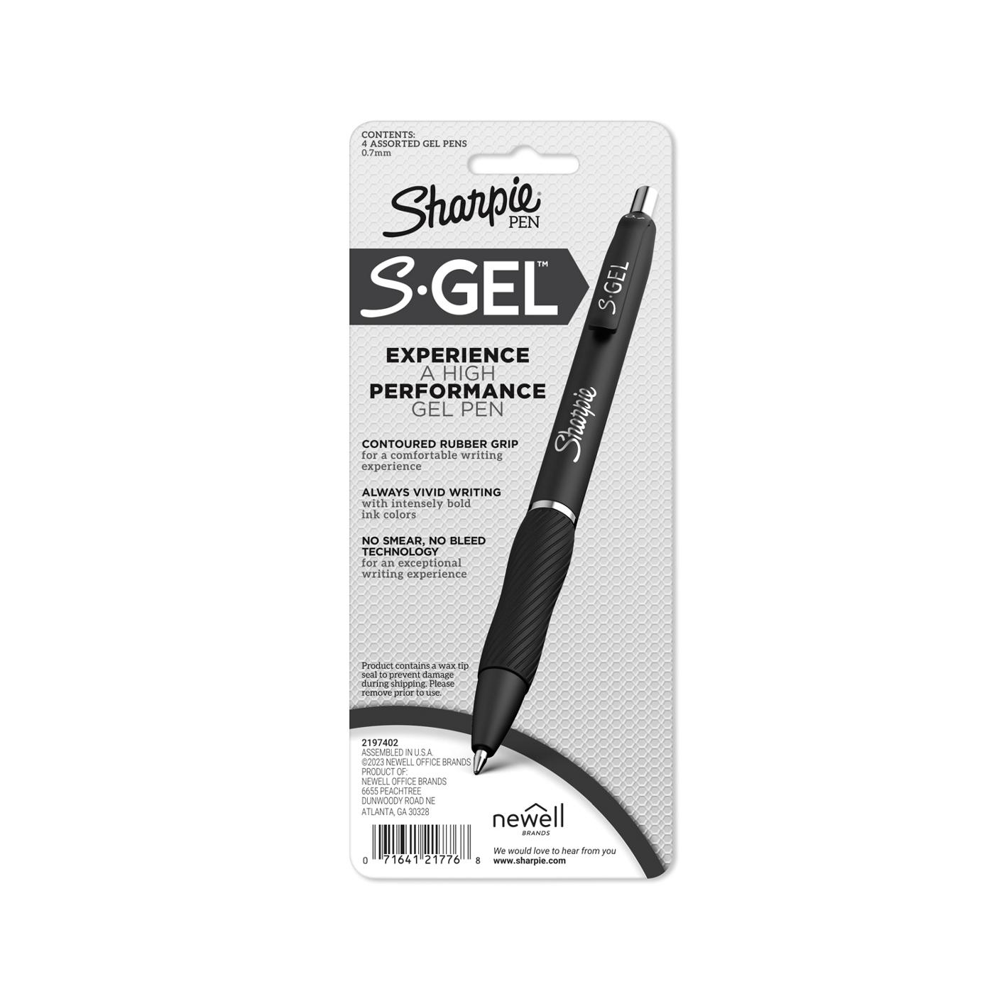 Sharpie S-Gel White 0.7mm Gel Pens - Assorted Ink; image 2 of 2