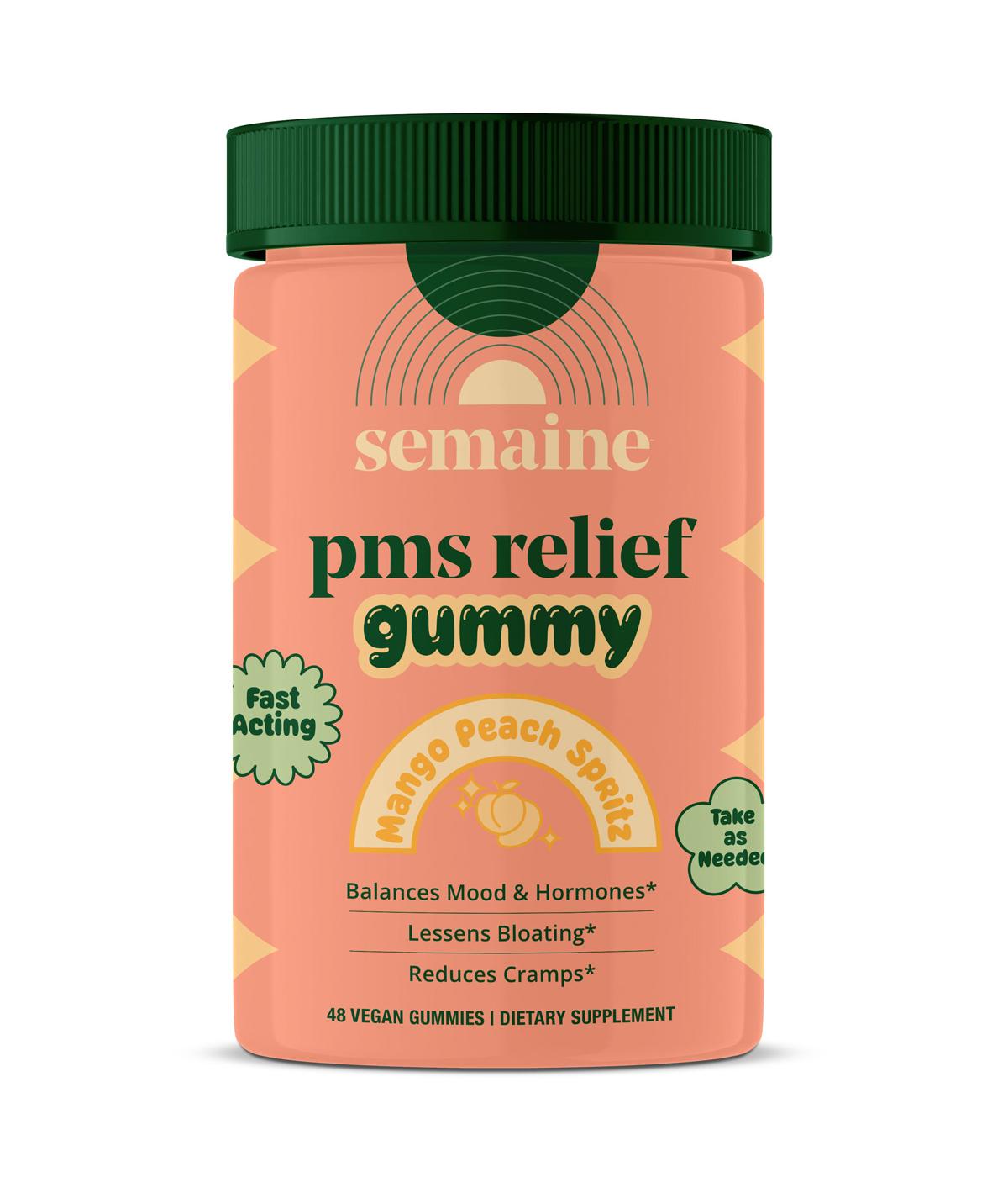 Semaine PMS Relief Gummy - Mango Peach Spritz; image 1 of 3