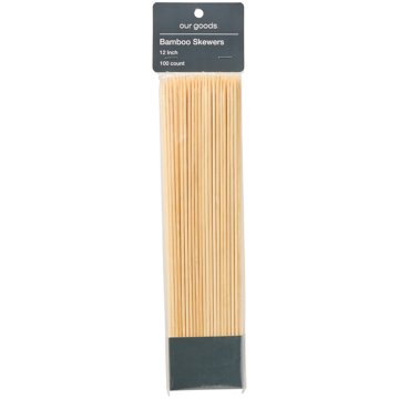 our goods Bamboo Skewers, 12''
