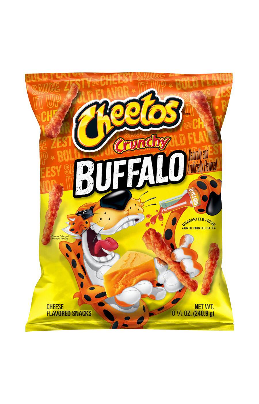 Cheetos Crunchy Buffalo Cheese Snacks; image 1 of 2