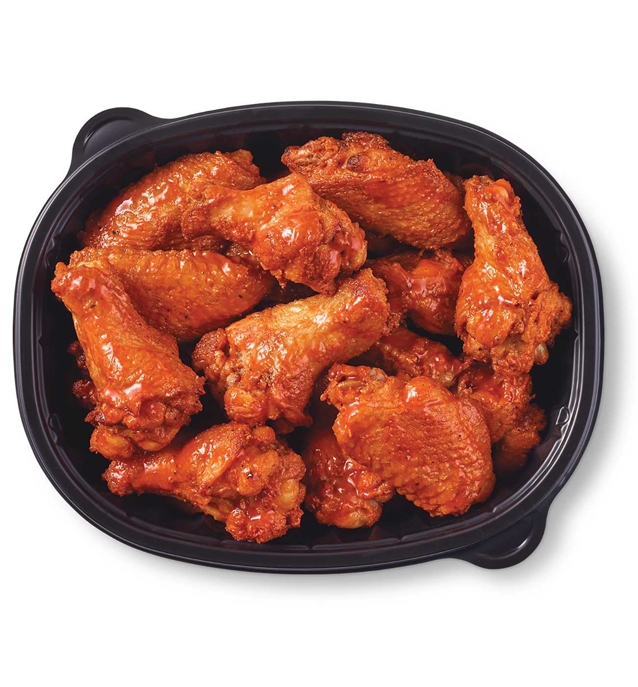 Meal Simple by H-E-B Seasoned Chicken Wings - Spicy Buffalo - Large (Sold Hot); image 1 of 3