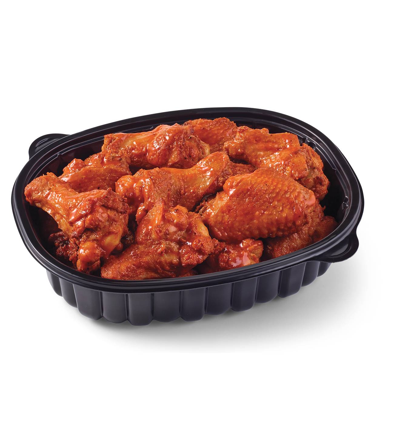 Meal Simple by H-E-B Seasoned Chicken Wings - Spicy Buffalo - Large (Sold Hot); image 3 of 3