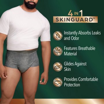 Depend Real Fit Men Underwear - L/XL