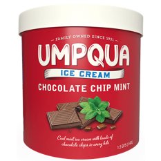 Umpqua Chocolate Chip Mint Ice Cream, 1.5 qt | Central Market