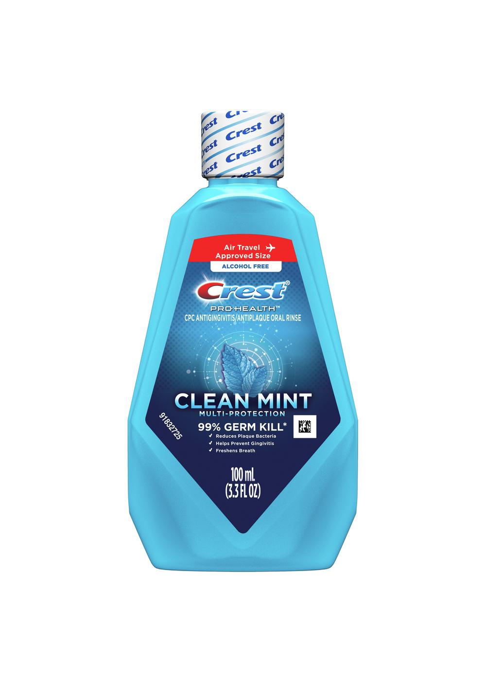 Crest Pro Health Multi Protection Oral Rinse - Clean Mint; image 1 of 6