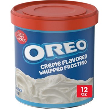 Betty Crocker OREO Creme-Flavored Whipped Frosting, 12 oz