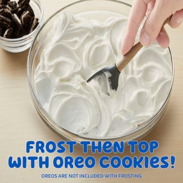 Betty Crocker OREO Creme-Flavored Whipped Frosting, 12 oz