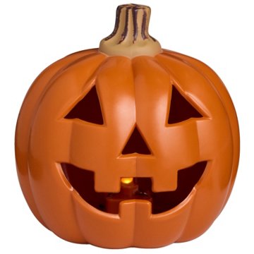 Destination Holiday Halloween Mini LED Light up Jack-O-Lantern - Assorted